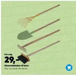 Bilka Haveredskaber til børn tilbud