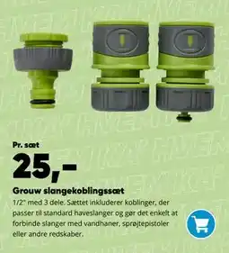 Bilka Grouw slangekoblingssæt tilbud