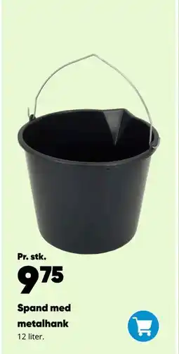 Bilka Spand med metalhank tilbud