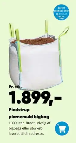 Bilka Pindstrup plænemuld bigbag tilbud