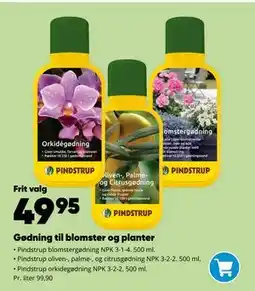 Bilka Gødning til blomster og planter tilbud