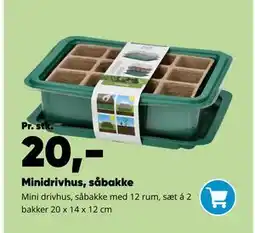 Bilka Minidrivhus, såbakke tilbud