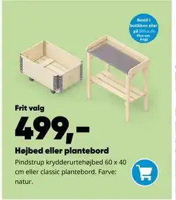 Bilka Højbed eller plantebord tilbud