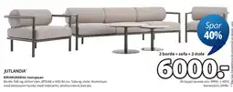 JYSK BRUMUNDAL loungesæt (komplet) tilbud