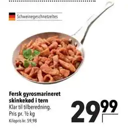 Citti Fersk gyrosmarineret skinkekød i tern tilbud