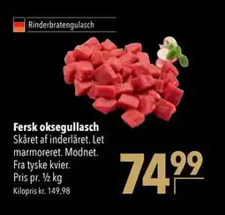 Citti Fersk oksegullasch tilbud