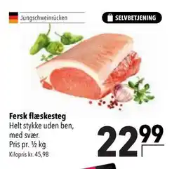 Citti Fersk flæskesteg tilbud