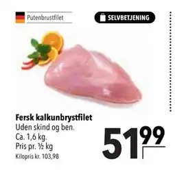Citti Fersk kalkunbrystfilet tilbud