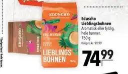 Citti Eduscho Lieblingsbohnen tilbud