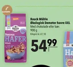 Citti Bauck Mühle Økologisk Demeter havre XXL tilbud
