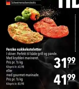 Citti Ferske nakkekoteletter tilbud
