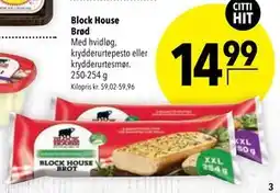 Citti Block House Brød tilbud