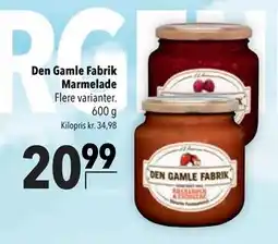 Citti Den Gamle Fabrik Marmelade tilbud
