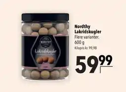 Citti Nordthy Lakridskugler tilbud