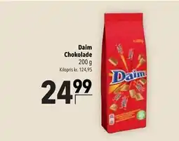 Citti Daim Chokolade tilbud