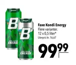 Citti Faxe Kondi Energy tilbud