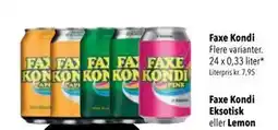 Citti Faxe Kondi tilbud