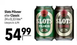 Citti Slots Pilsner eller Classic tilbud