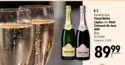 Citti Tissot Maire Lapiaz eller Rosé Crémant du Jura AOP tilbud