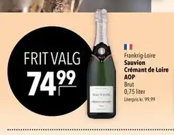 Citti Sauvion Crémant de Loire AOP tilbud