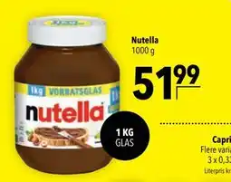 Citti Nutella tilbud