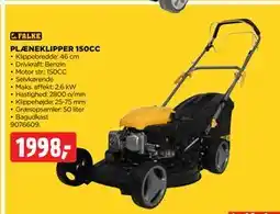 jem & fix PLÆNEKLIPPER 150CC tilbud