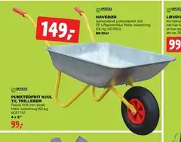 jem & fix PUNKTERFRIT HJUL TIL TRILLEBØR tilbud