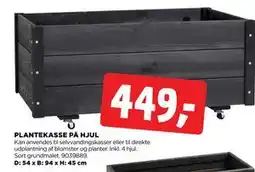 jem & fix PLANTEKASSE PÅ HJUL tilbud