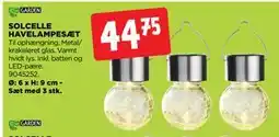 jem & fix SOLCELLE HAVELAMPESÆT tilbud