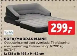 jem & fix SOFA/MADRAS MAINE tilbud