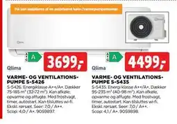 jem & fix VARME- OG VENTILATIONSPUMPE S-5426 tilbud