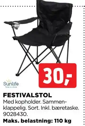 jem & fix FESTIVALSTOL tilbud