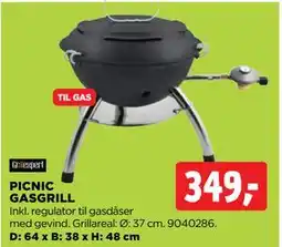 jem & fix PICNIC GASGRILL tilbud