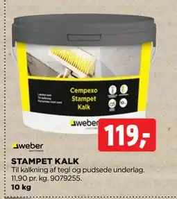 jem & fix STAMPET KALK tilbud