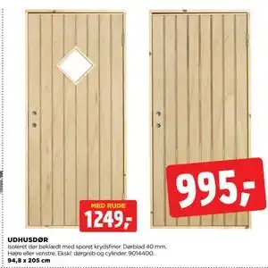 jem & fix UDHUSDØR tilbud