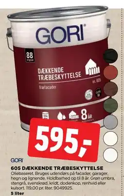 jem & fix 605 DÆKKENDE TRÆBESKYTTELSE tilbud