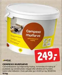 jem & fix CEMPEXO MURFARVE tilbud