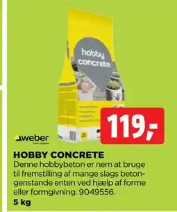 jem & fix HOBBY CONCRETE tilbud