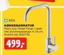 jem & fix KØKKENARMATUR tilbud