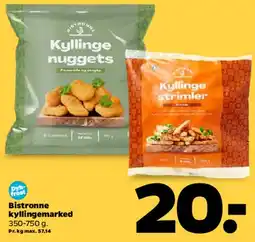 Netto Kyllinge nuggets / Kyllinge strimler tilbud