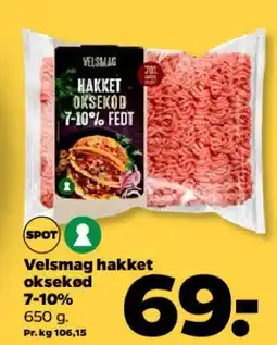 Netto Velsmag hakket oksekød tilbud