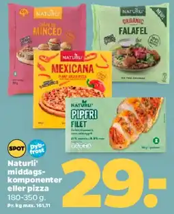 Netto Naturli' middagskomponenter tilbud