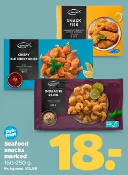 Netto Seafood snacks tilbud