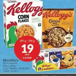 Nielsen's Discount KELLOGG'S tilbud