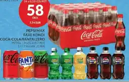 Nielsen's Discount PEPSI Max FAXE KONDI, COCA-COLA/FANTA/Zero tilbud
