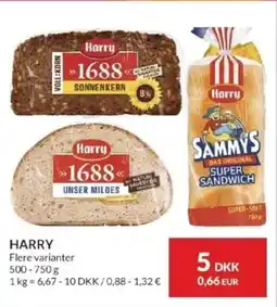 Nielsen's Discount Harry tilbud