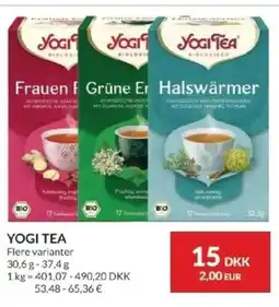 Nielsen's Discount Yogi Tea tilbud