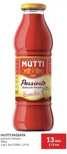 Nielsen's Discount Mutti passata tilbud