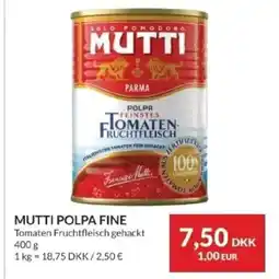 Nielsen's Discount Mutti polpa fine tilbud