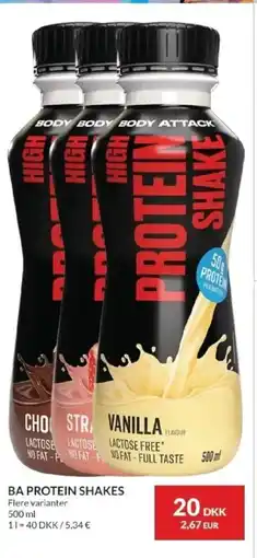 Nielsen's Discount Ba Protein shakes tilbud